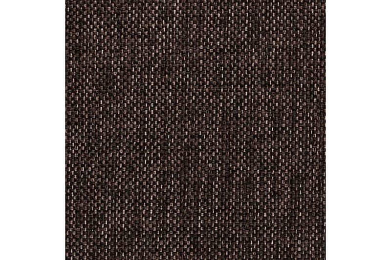 Pries Sengepakke 180x200 cm i Stof med Sengegavl + Topmadras med Fasthedsgrad Medium - Brun - Møbler - Senge - Sengeramme & sengestel