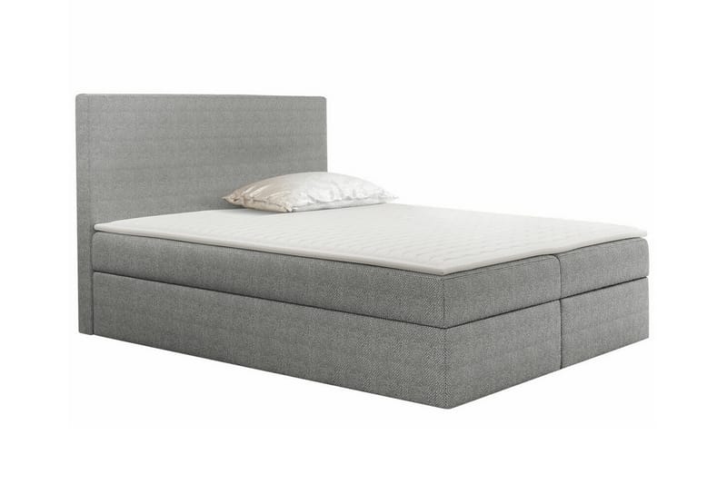 Pries Sengeramme 180x200 cm - Lysegrå - Møbler - Senge - Sengeramme & sengestel