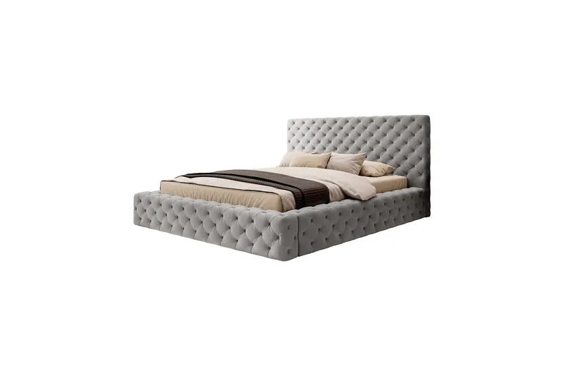 Princce Sengeramme 140x200 cm, Sort-hvid
