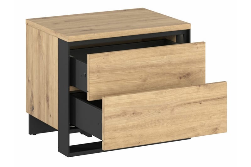 Rathmore Sängram 160x200 cm Black - Møbler - Senge - Sengeramme & sengestel