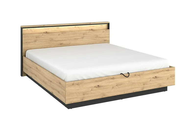 Rathmore Sengeramme 180x200 cm, Sort