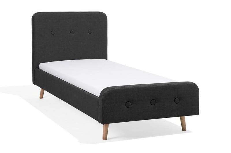 Rennes Dobbelt seng 90 | 200 cm - Grå - Møbler - Senge - Sengeramme & sengestel
