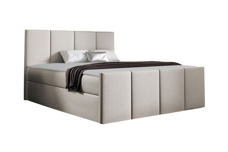 Ripon Sengeramme 160x200 cm - Beige - Sengeramme & sengestel