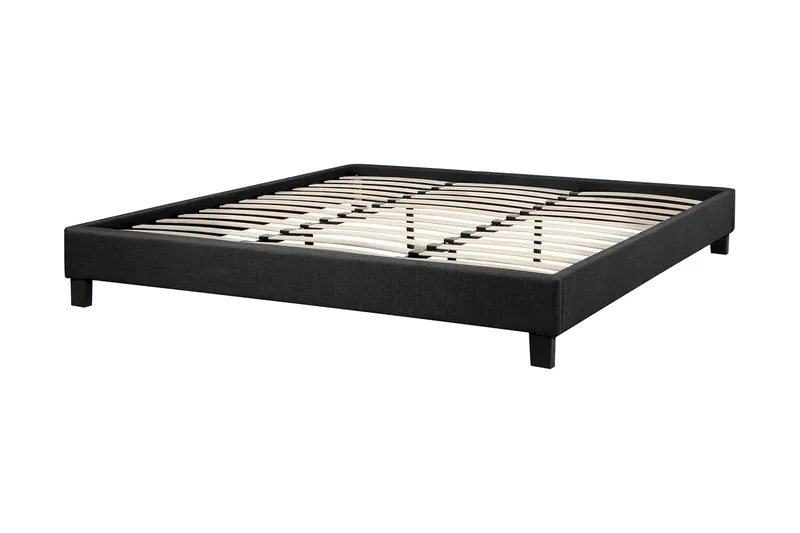 Roanne Dobbelt seng 180 | 200 cm - Grå - Møbler - Senge - Sengeramme & sengestel