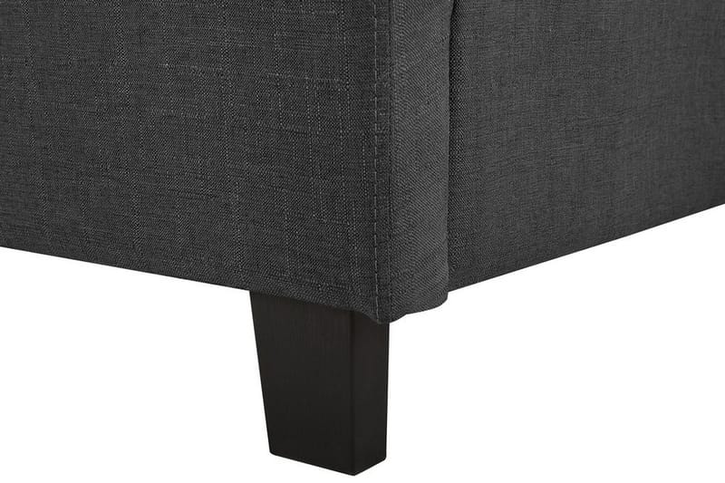 Rochelle Dobbelt seng 140 | 200 cm - Sort - Møbler - Senge - Sengeramme & sengestel