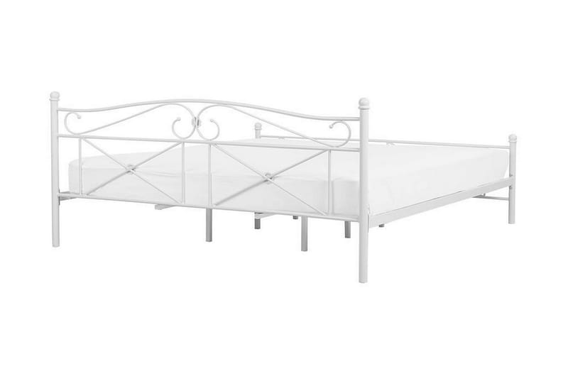 Rodez Dobbelt seng 160 | 200 cm - Hvid - Sengeramme & sengestel