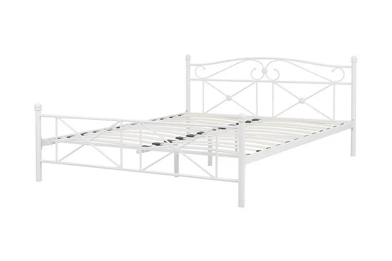 Rodez Dobbelt seng 160 | 200 cm - Hvid - Møbler - Senge - Sengeramme & sengestel