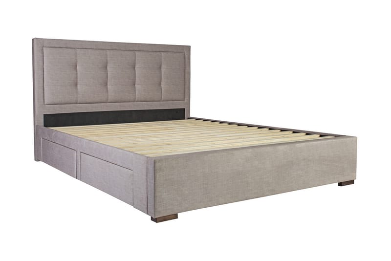 Seng DUKE med 4 skuffer 160x200cm uden madras - Møbler - Senge - Sengeramme & sengestel