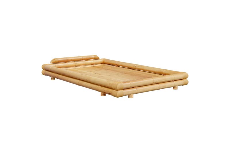 sengeramme 120x200 cm bambus - Brun - Møbler - Senge - Sengeramme & sengestel
