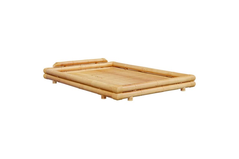 sengeramme 140x200 cm bambus - Brun - Møbler - Senge - Sengeramme & sengestel