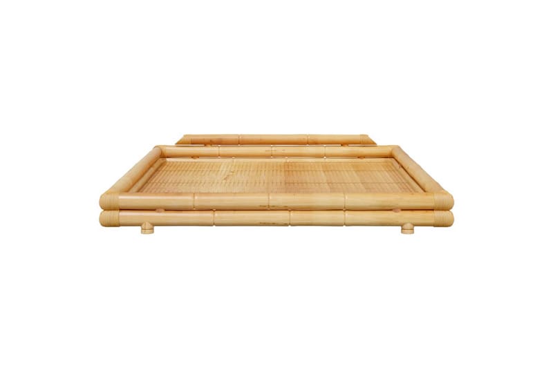 sengeramme 180x200 cm bambus - Brun - Møbler - Senge - Sengeramme & sengestel