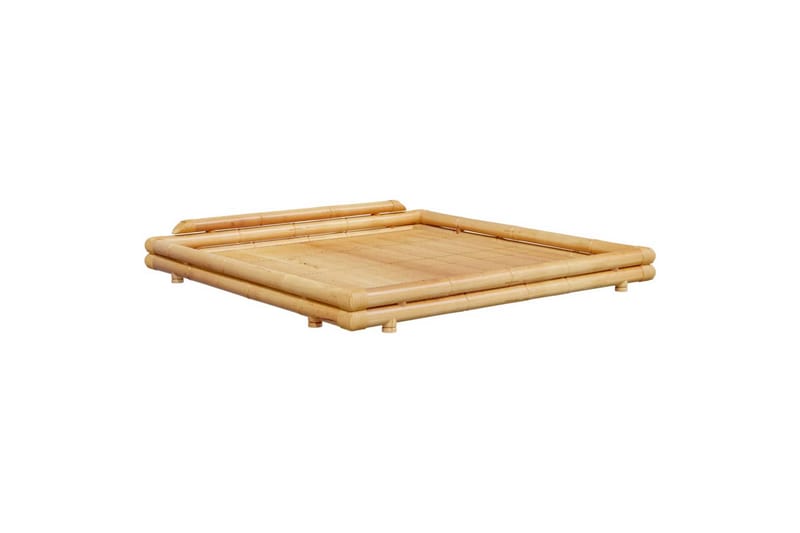 sengeramme 200x200 cm bambus - Brun - Møbler - Senge - Sengeramme & sengestel