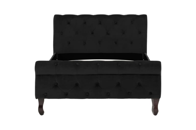 Sengestel 100X200 cm Flöjl Sort - Møbler - Senge - Sengeramme & sengestel