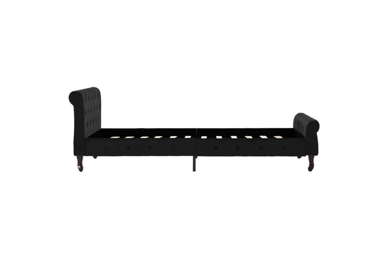 Sengestel 100X200 cm Flöjl Sort - Møbler - Senge - Sengeramme & sengestel