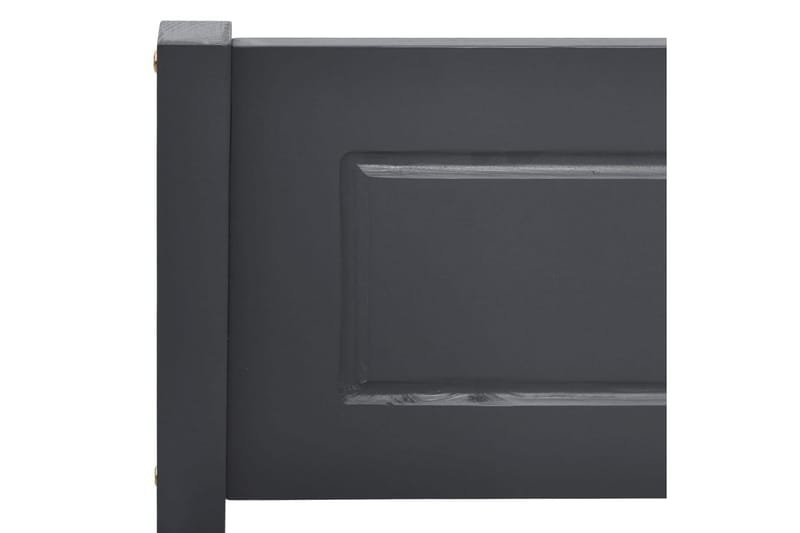 sengestel 100x200 cm massivt fyrretræ grå - Grå - Møbler - Senge - Sengeramme & sengestel