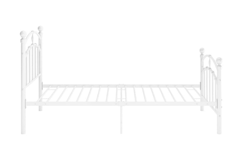 sengestel 100x200 cm metal hvid - Hvid - Møbler - Senge - Sengeramme & sengestel