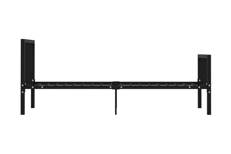 Sengestel 100x200 cm Metal Sort - Sort - Møbler - Senge - Sengeramme & sengestel