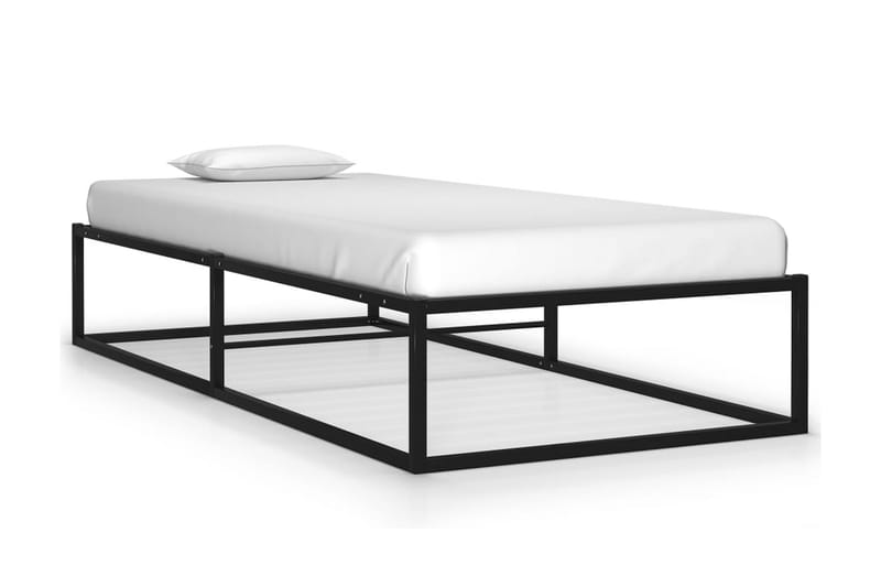 Sengestel 100x200 cm metal sort - Sort - Møbler - Senge - Sengeramme & sengestel