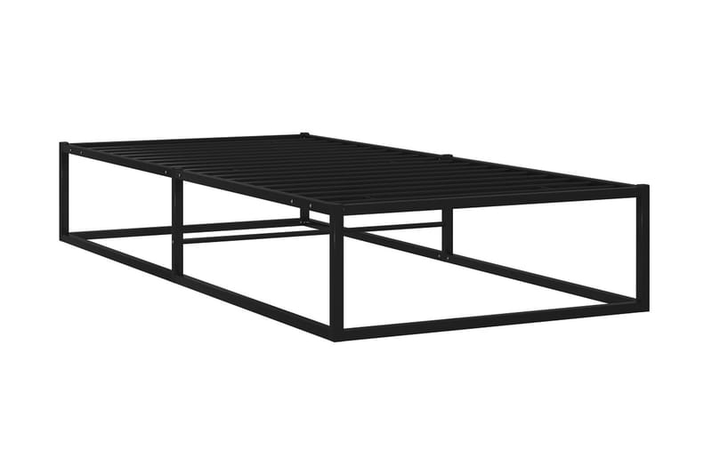 Sengestel 100x200 cm metal sort - Sort - Møbler - Senge - Sengeramme & sengestel