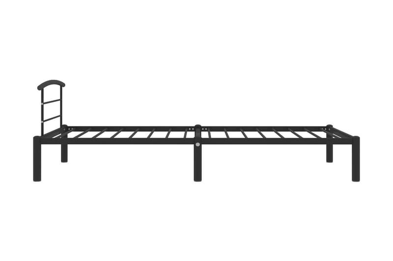 Sengestel 100X200 cm Metal Sort - Møbler - Senge - Sengeramme & sengestel
