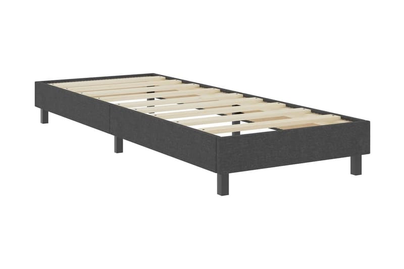 Sengestel 100X200 cm Stof Grå - Møbler - Senge - Sengeramme & sengestel