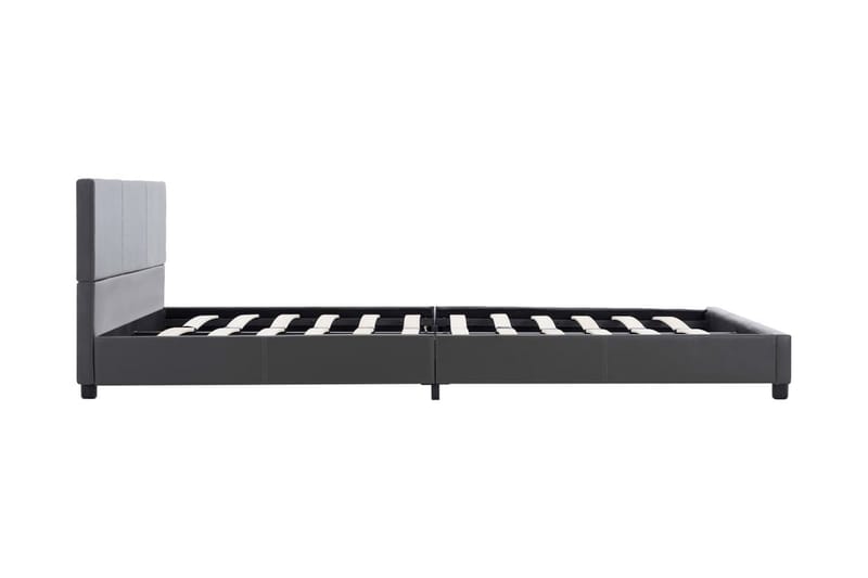 sengestel 120 x 200 cm kunstlæder grå - Møbler - Senge - Sengeramme & sengestel