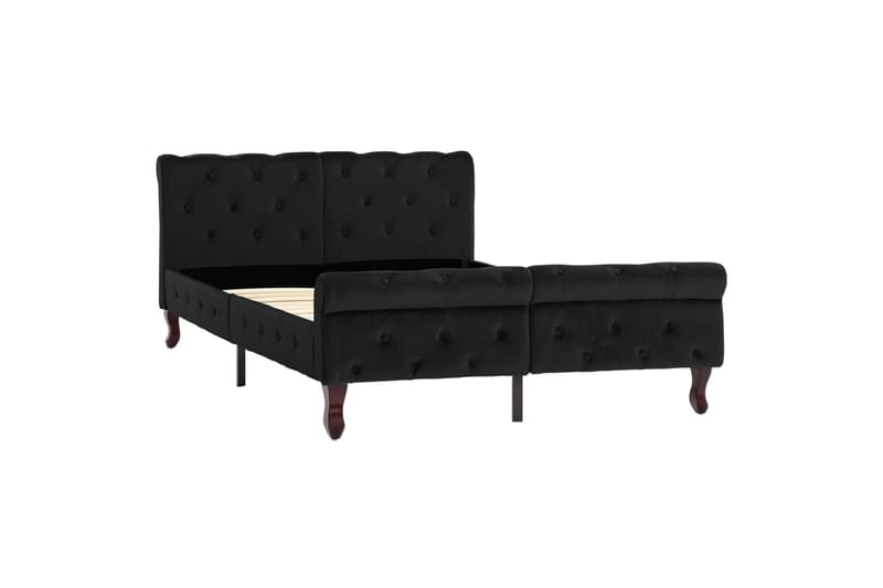 Sengestel 120X200 cm Flöjl Sort - Møbler - Senge - Sengeramme & sengestel