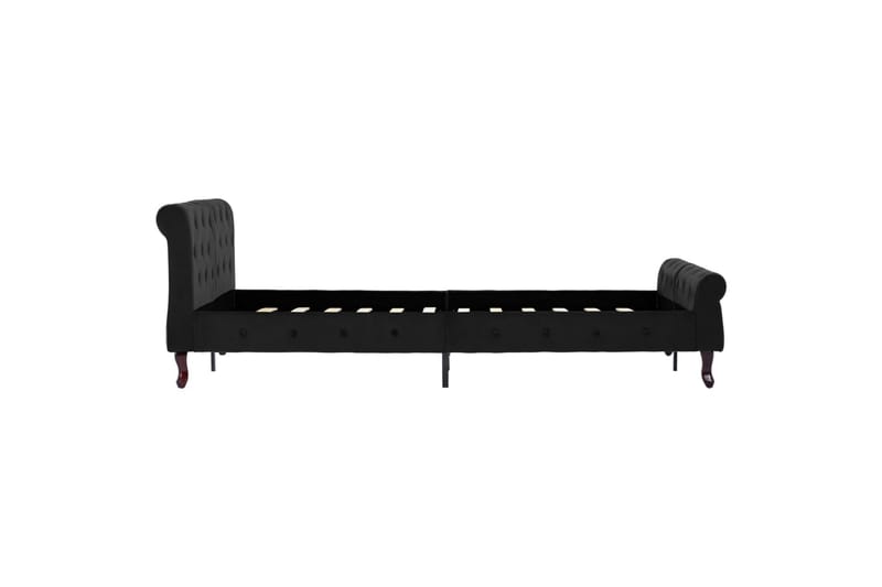 Sengestel 120X200 cm Flöjl Sort - Møbler - Senge - Sengeramme & sengestel