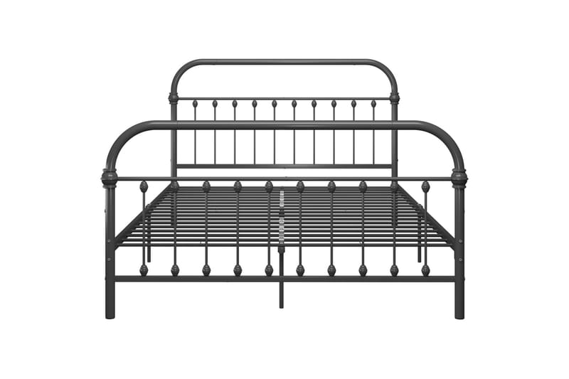 Sengestel 120x200 cm Metal Grå - Grå - Møbler - Senge - Sengeramme & sengestel