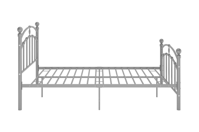 sengestel 120x200 cm metal grå - Grå - Sengeramme & sengestel