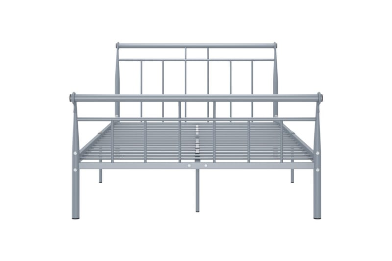 sengestel 120x200 cm metal grå - Grå - Møbler - Senge - Sengeramme & sengestel