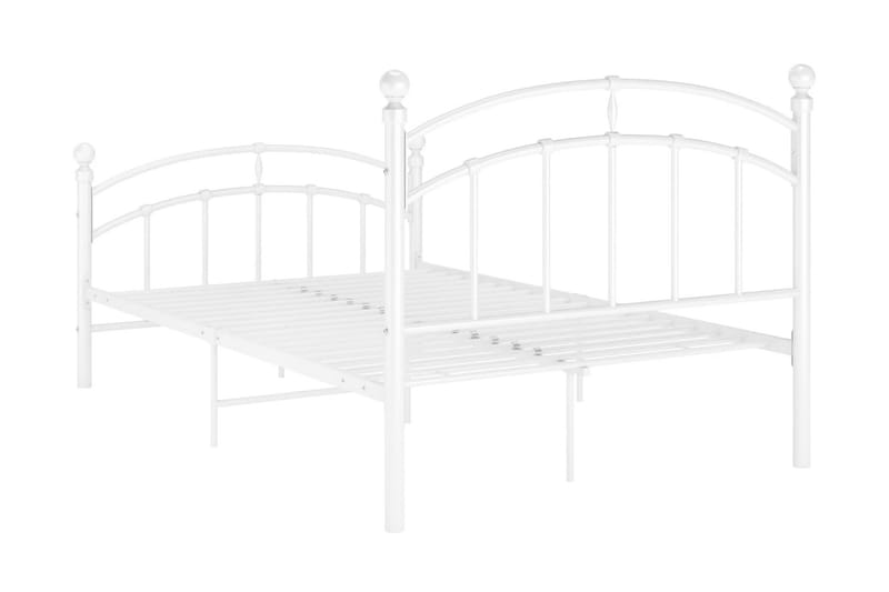 sengestel 120x200 cm metal hvid - Hvid - Møbler - Senge - Sengeramme & sengestel