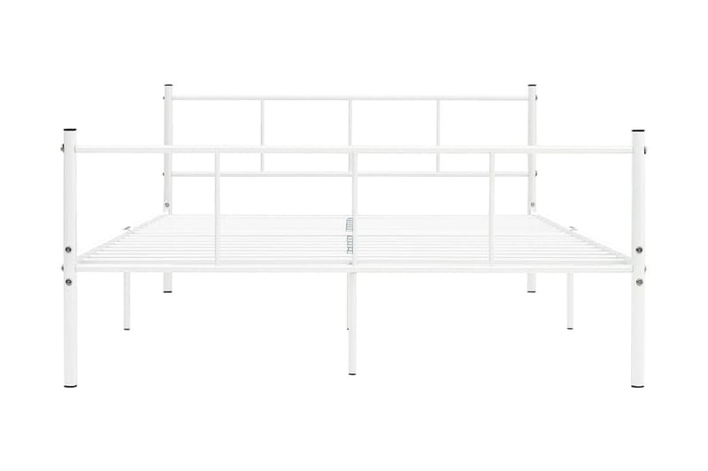 Sengestel 120X200 cm Metal Hvid - Møbler - Senge - Sengeramme & sengestel