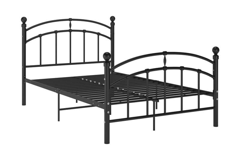 sengestel 120x200 cm metal sort - Sort - Møbler - Senge - Sengeramme & sengestel