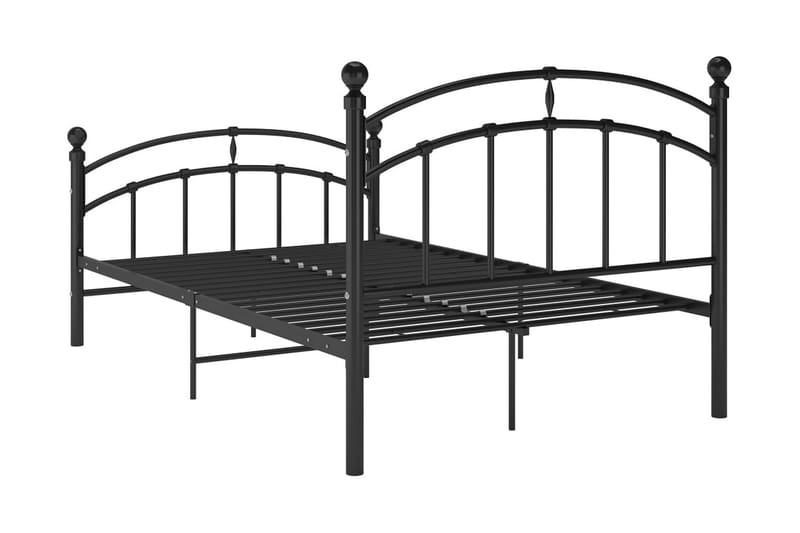 sengestel 120x200 cm metal sort - Sort - Møbler - Senge - Sengeramme & sengestel