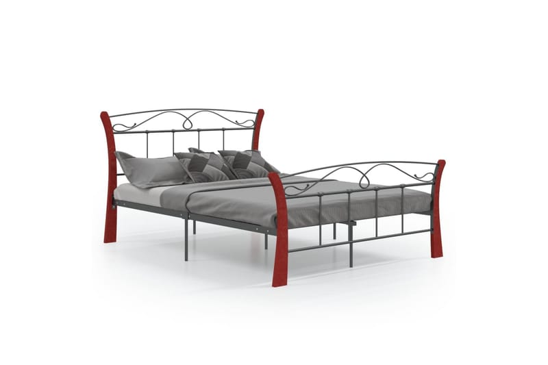 sengestel 120x200 cm metal sort - Sort - Møbler - Senge - Sengeramme & sengestel