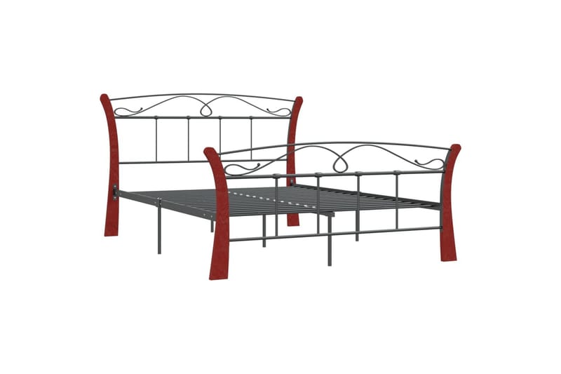 sengestel 120x200 cm metal sort - Sort - Møbler - Senge - Sengeramme & sengestel