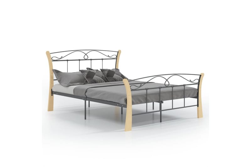 sengestel 120x200 cm metal sort - Sort - Møbler - Senge - Sengeramme & sengestel