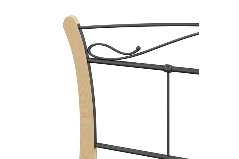 sengestel 120x200 cm metal sort - Sort - Møbler - Senge - Sengeramme & sengestel