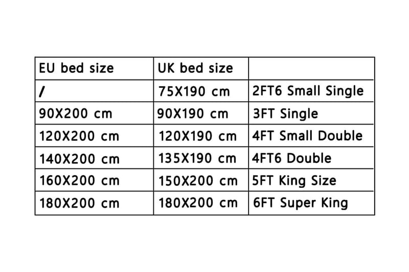 Sengestel 120X200 cm Metal Sort - Sengeramme & sengestel