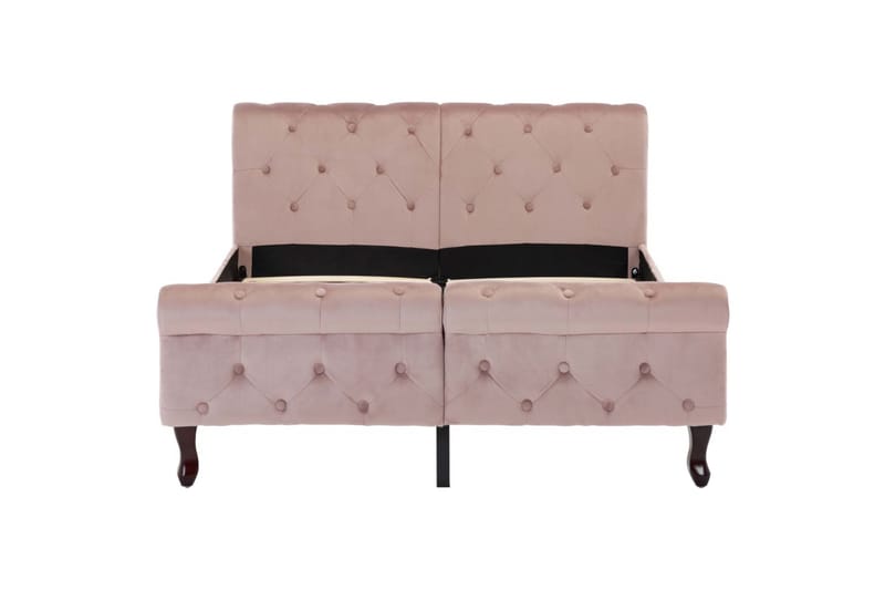 Sengestel 120X200 cm Pink Flöjl - Møbler - Senge - Sengeramme & sengestel