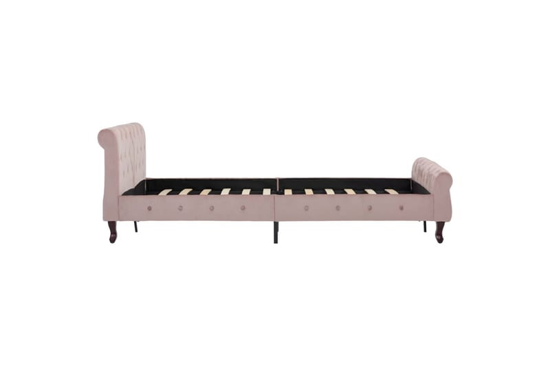 Sengestel 120X200 cm Pink Flöjl - Møbler - Senge - Sengeramme & sengestel