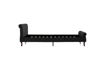 Sengestel 140X200 cm Flöjl Sort - Møbler - Senge - Sengeramme & sengestel