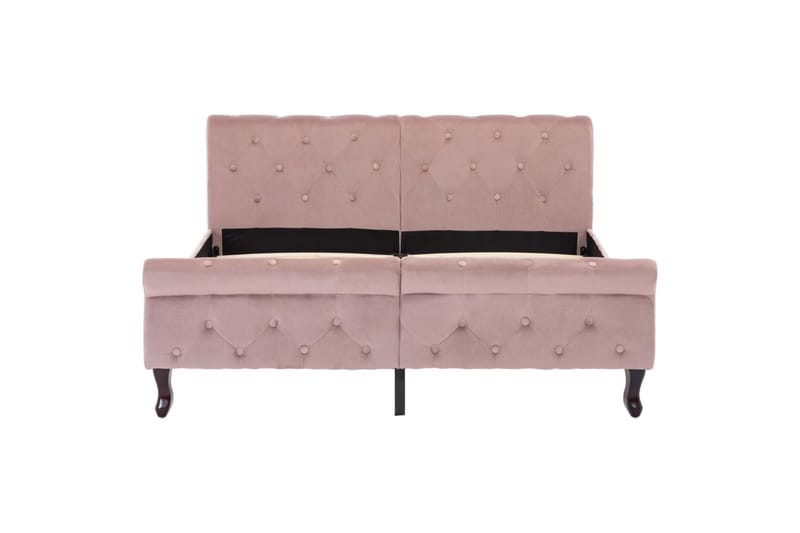 Sengestel 140X200 cm Flöjl Pink - Møbler - Senge - Sengeramme & sengestel
