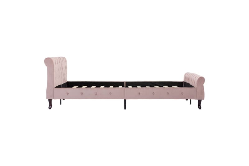 Sengestel 140X200 cm Flöjl Pink - Møbler - Senge - Sengeramme & sengestel