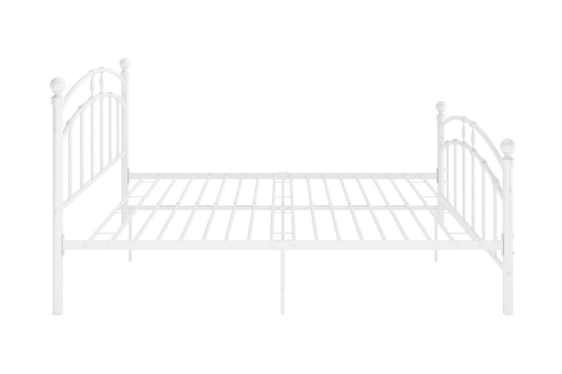 sengestel 140x200 cm metal hvid - Hvid - Møbler - Senge - Sengeramme & sengestel