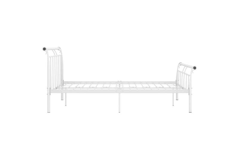 sengestel 140x200 cm metal hvid - Hvid - Møbler - Senge - Sengeramme & sengestel