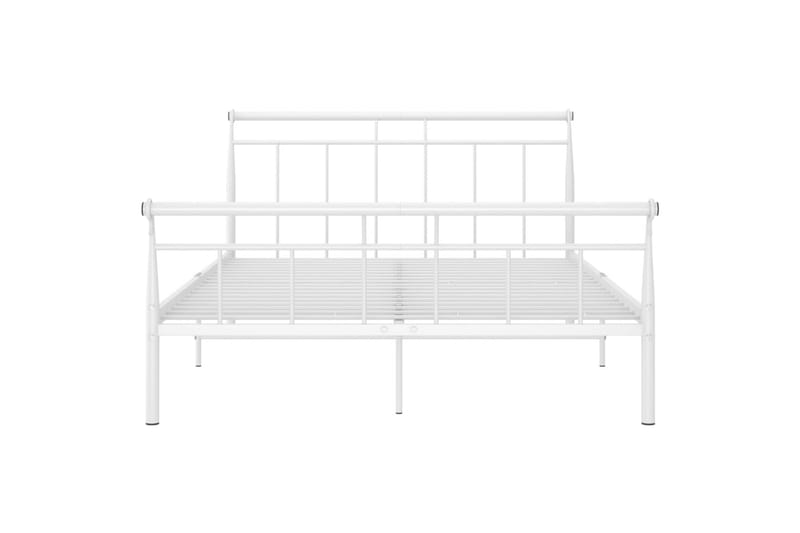 sengestel 140x200 cm metal hvid - Hvid - Møbler - Senge - Sengeramme & sengestel