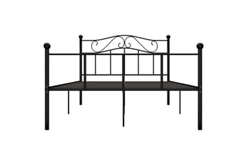 Sengestel 140x200 cm Metal Sort - Sort - Møbler - Senge - Sengeramme & sengestel