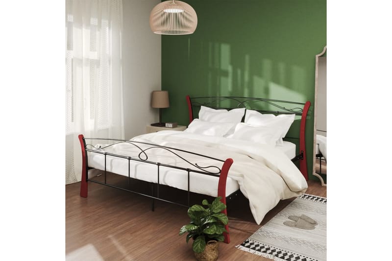 sengestel 140x200 cm metal sort - Sort - Møbler - Senge - Sengeramme & sengestel